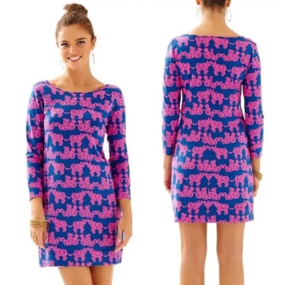 Lilly Pulitzer Marlowe Elephant Dress